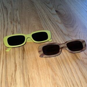 TRENDY Rectangular Sunglasses